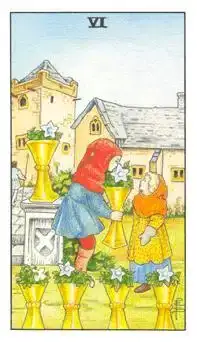 聖杯六 Six of Cups 塔羅牌
