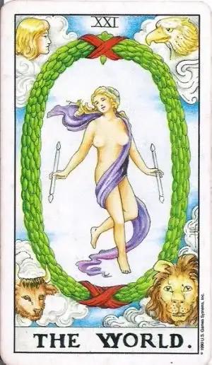 世界 The World 塔羅牌