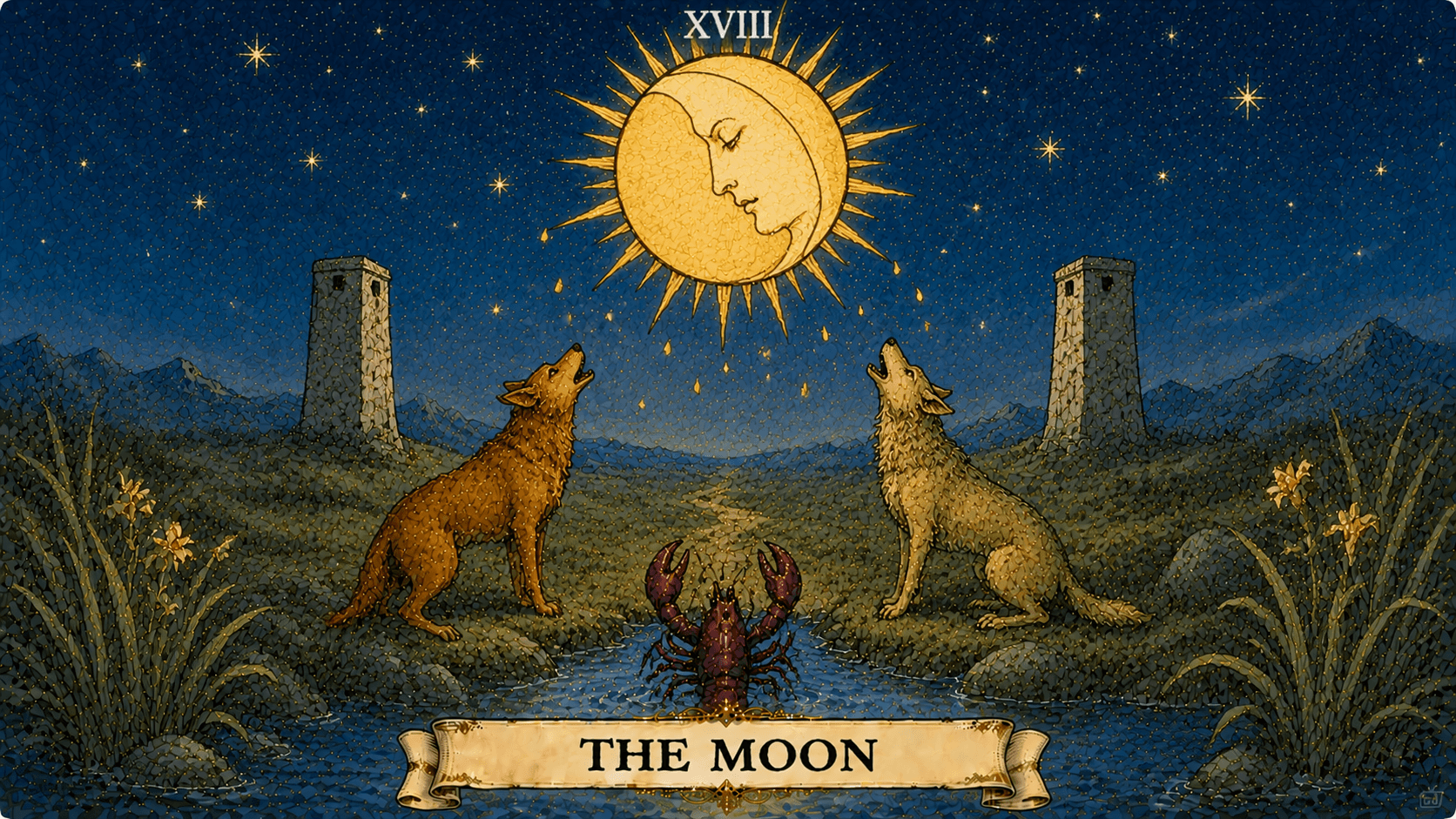 月亮 The Moon