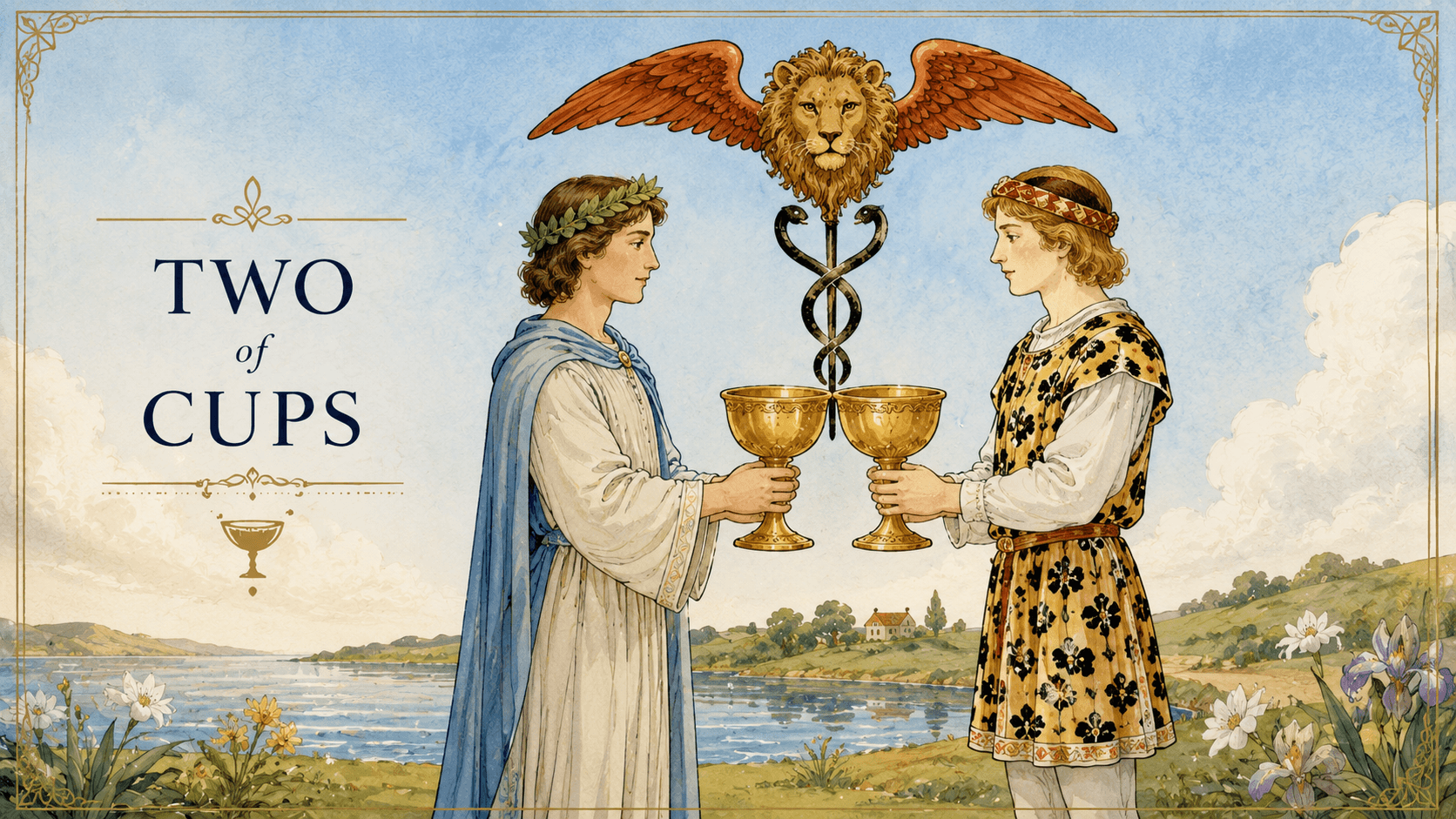 聖杯二 Two of Cups