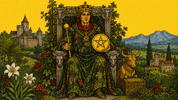 錢幣國王牌義解析：King of Pentacles 正逆位、愛情、工作與成就與掌握