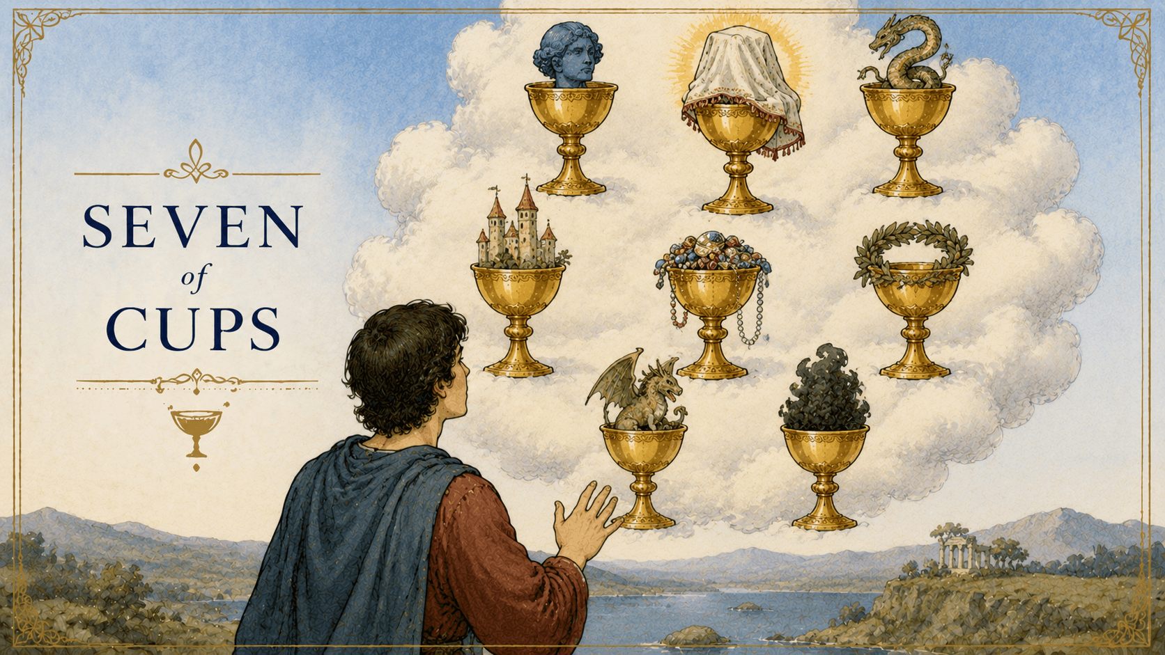 聖杯七 Seven of Cups