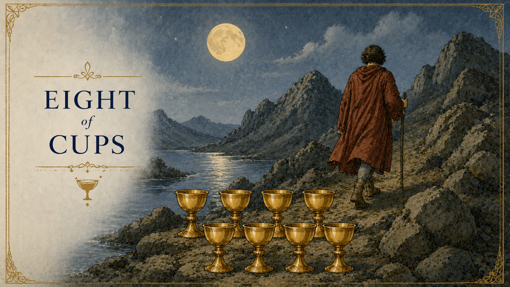 聖杯八 Eight of Cups