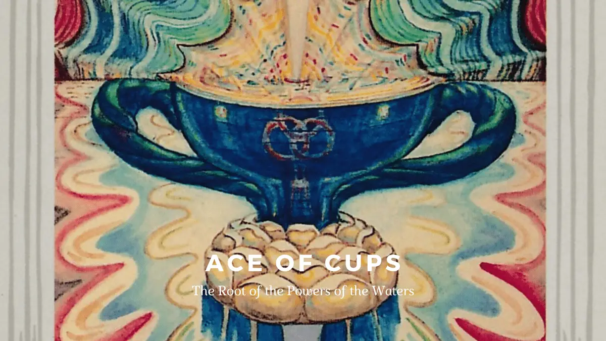Ace of Cups-托特塔羅牌