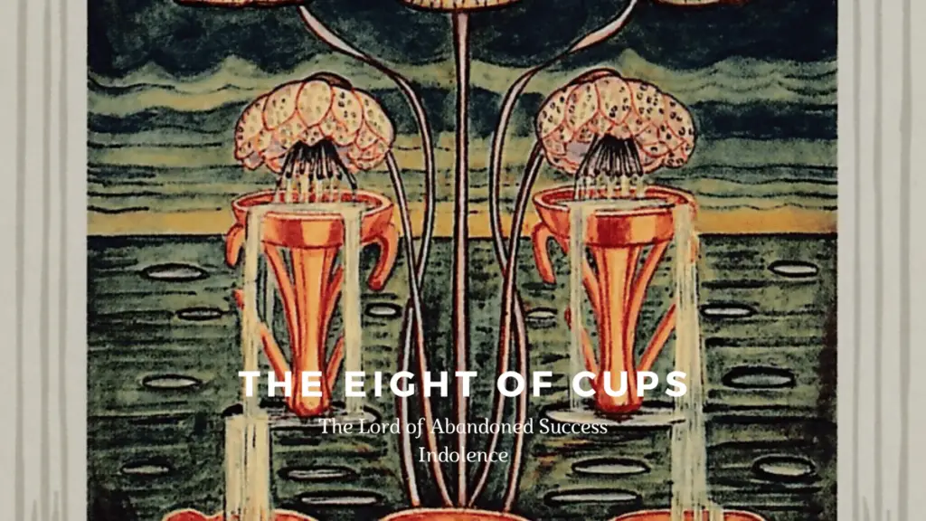 The Eight of Cups