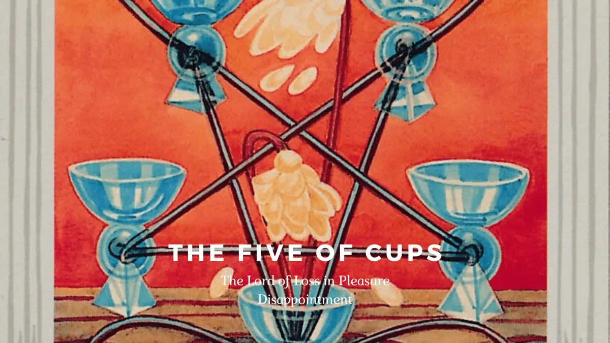 5 of Cups-Disappointment-托特塔羅牌