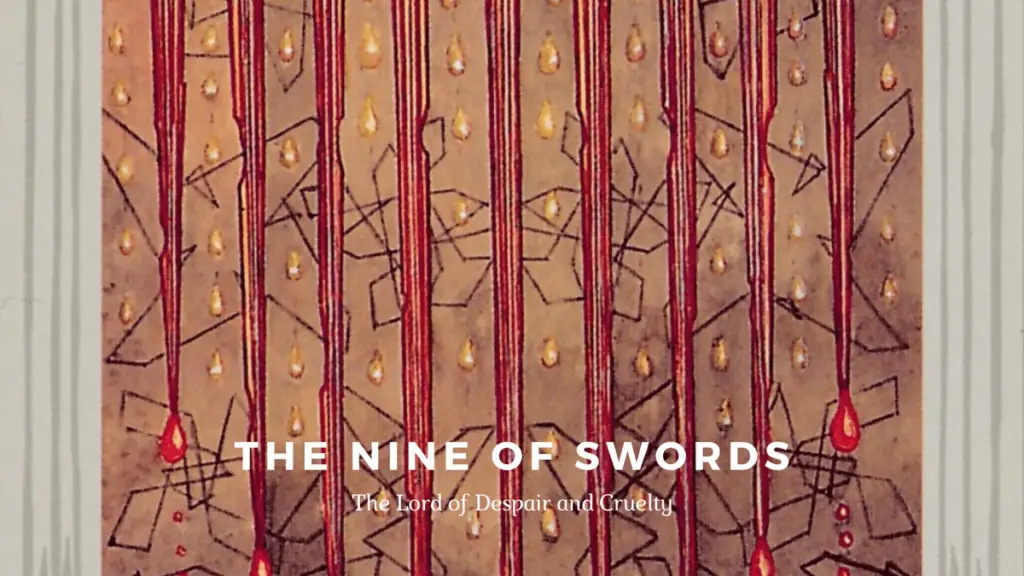 The Nine of Swords