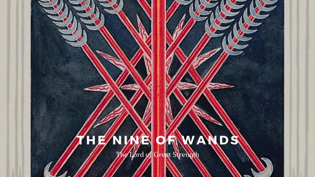 The Nine of Wands