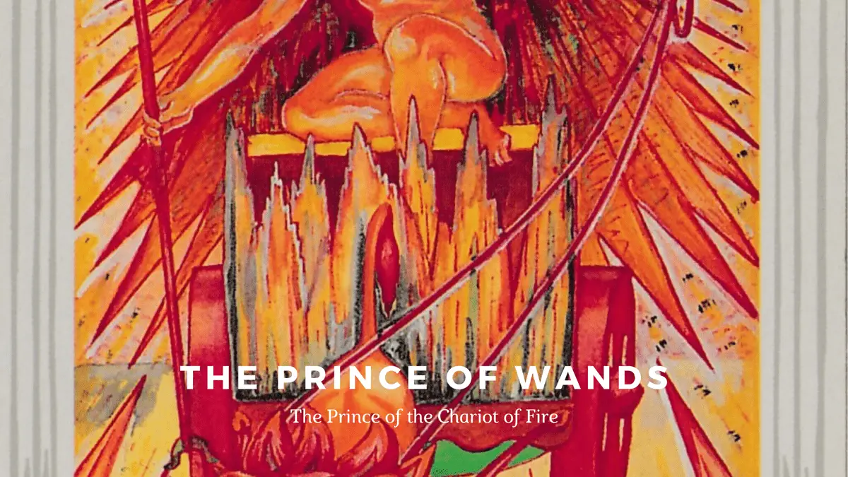 The Prince of Wands-托特塔羅牌