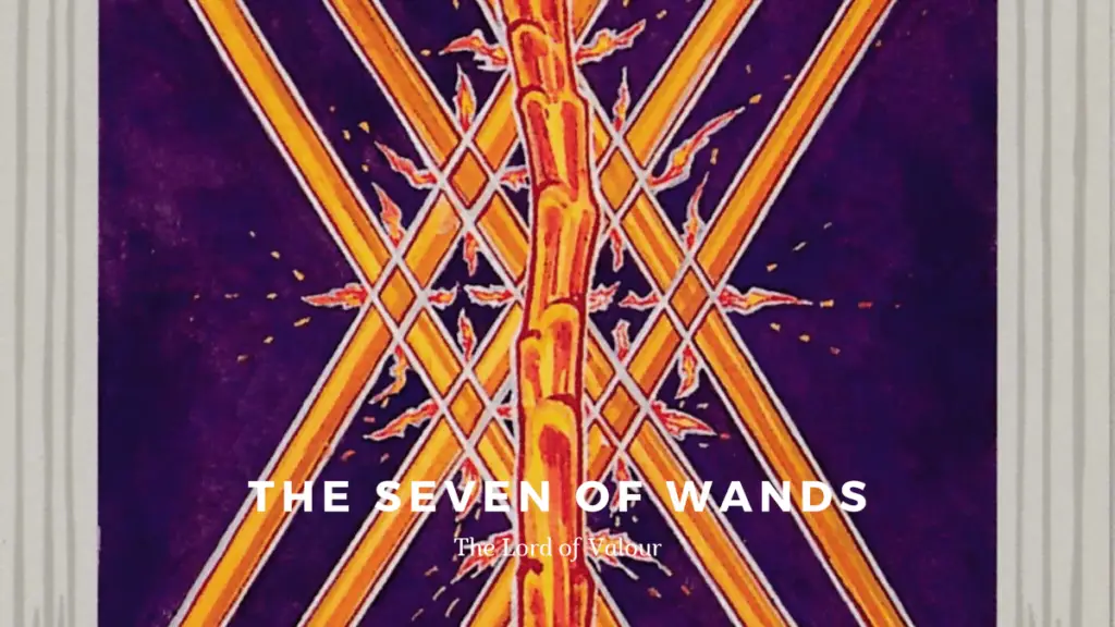 The Seven of Wands