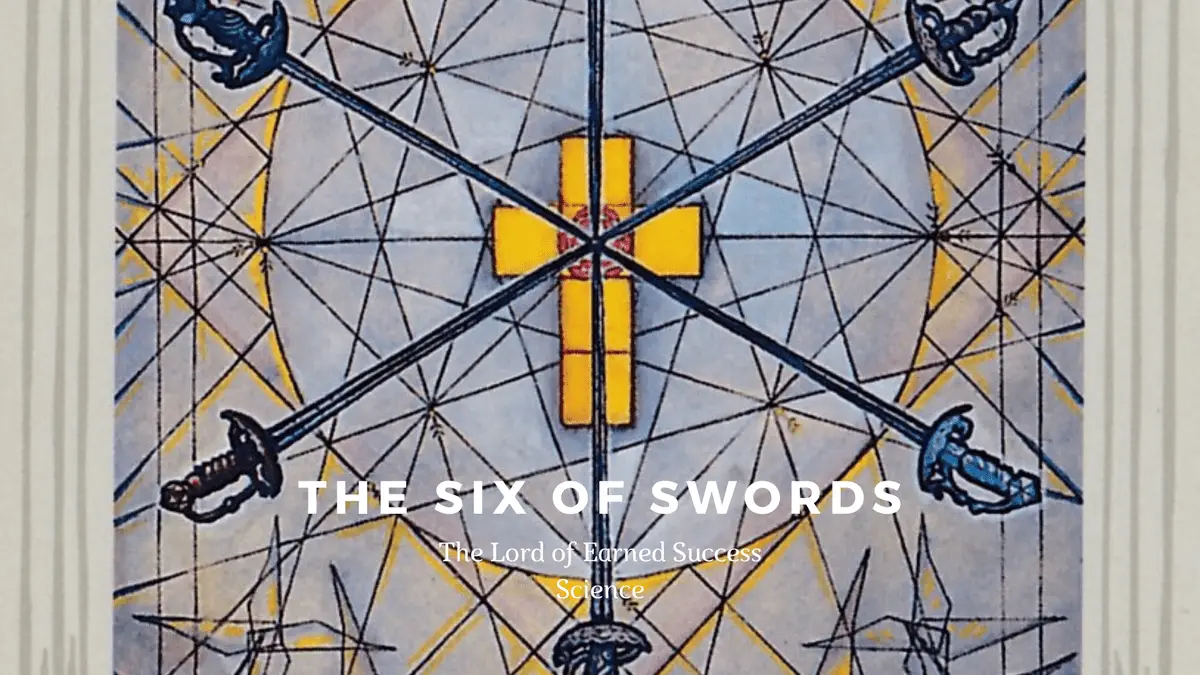 6 of Swords-Science-托特塔羅牌