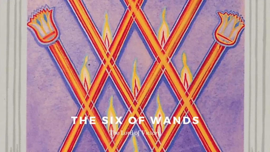 The Six of Wands