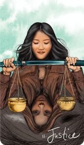 光明先知塔羅：11 正義Justice