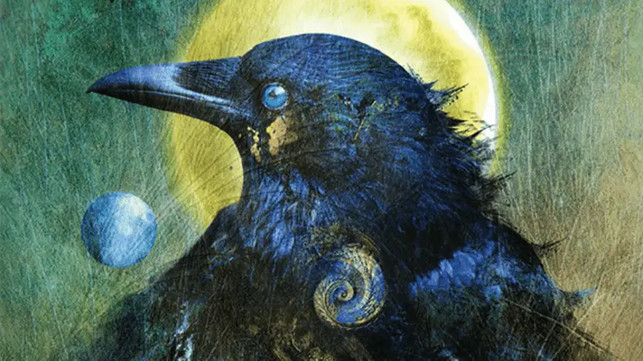 13 烏鴉 The Crow - 薩滿奧秘神諭卡