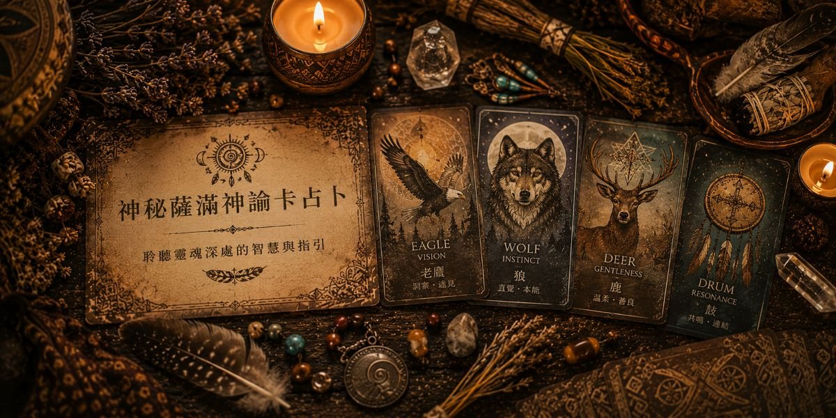 薩滿奧秘神諭卡每日占卜