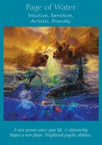 Page of Water-Angel Tarot