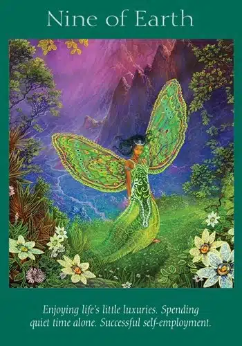 Nine of Earth-Angel Tarot