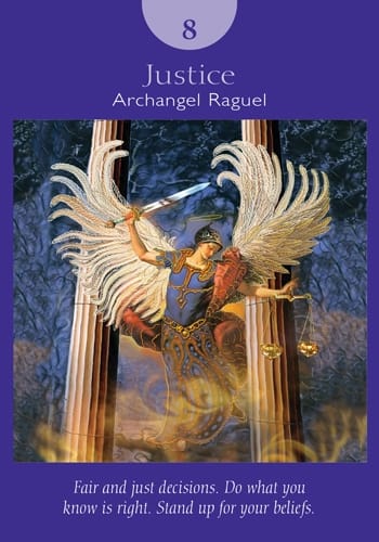 Justice-Angel Tarot