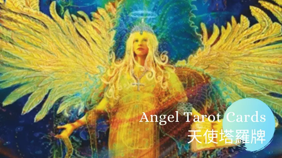 The High Priestess-Angel Tarot