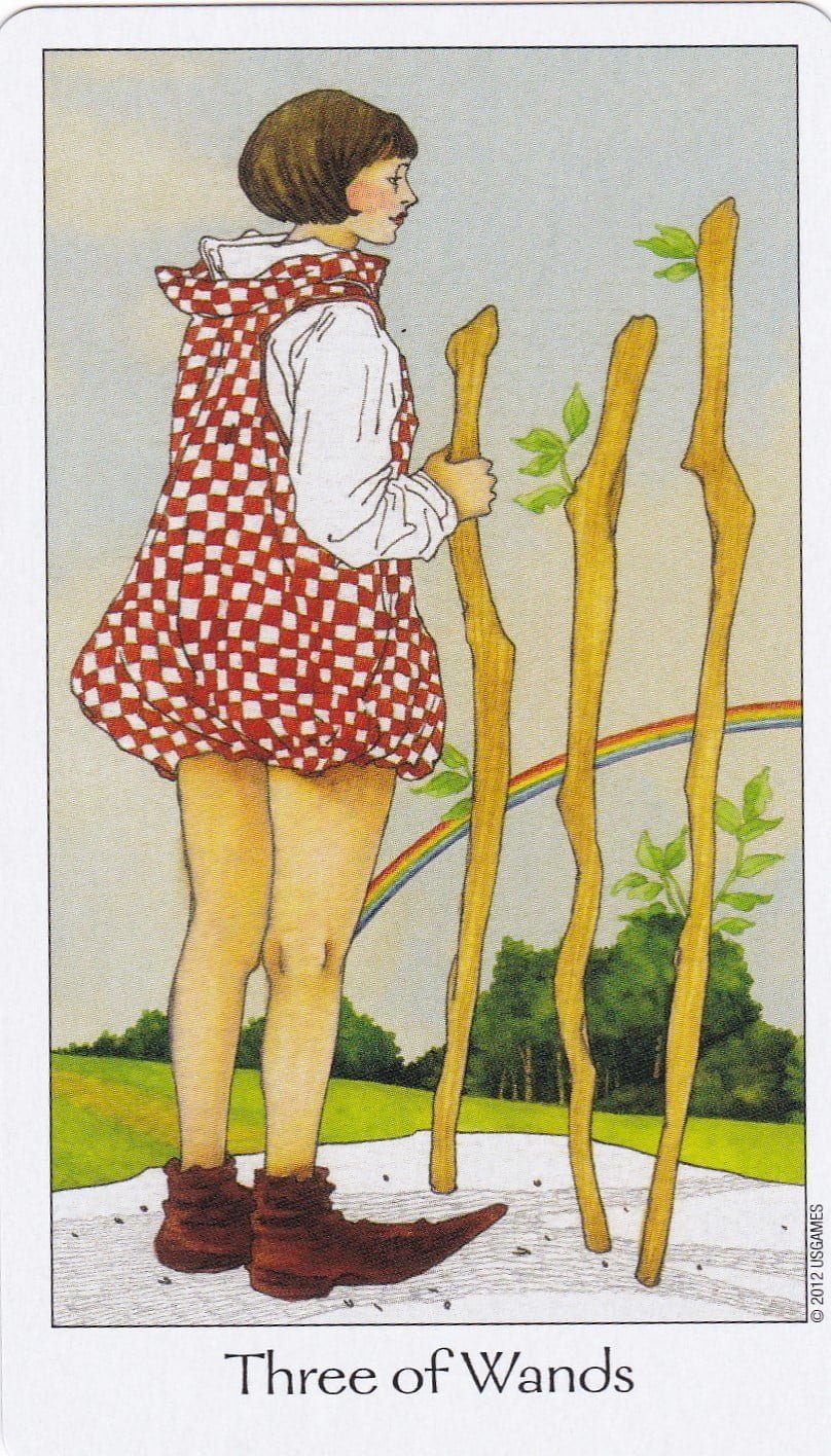 Three of Wands-夢想之路塔羅