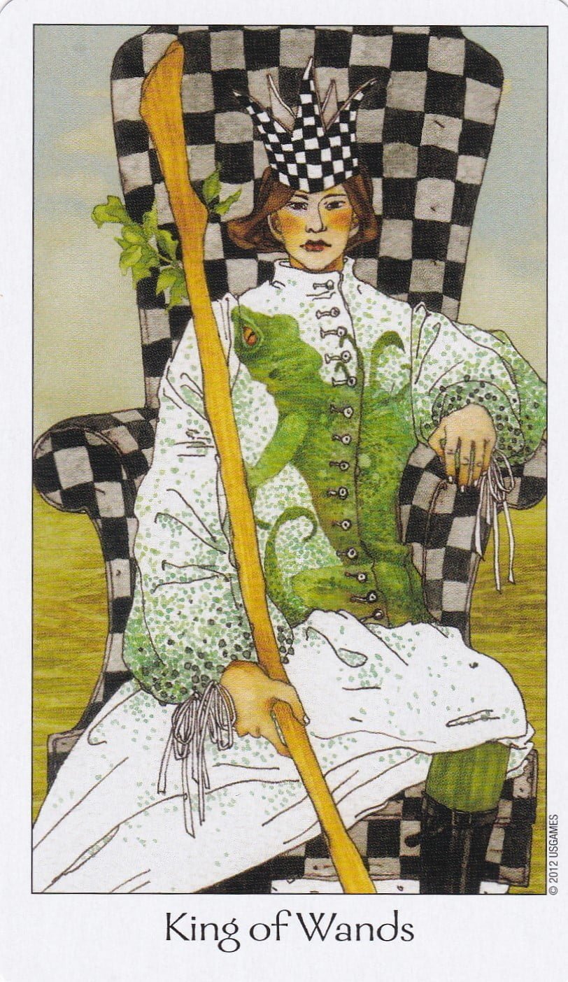 King of Wands-夢想之路塔羅