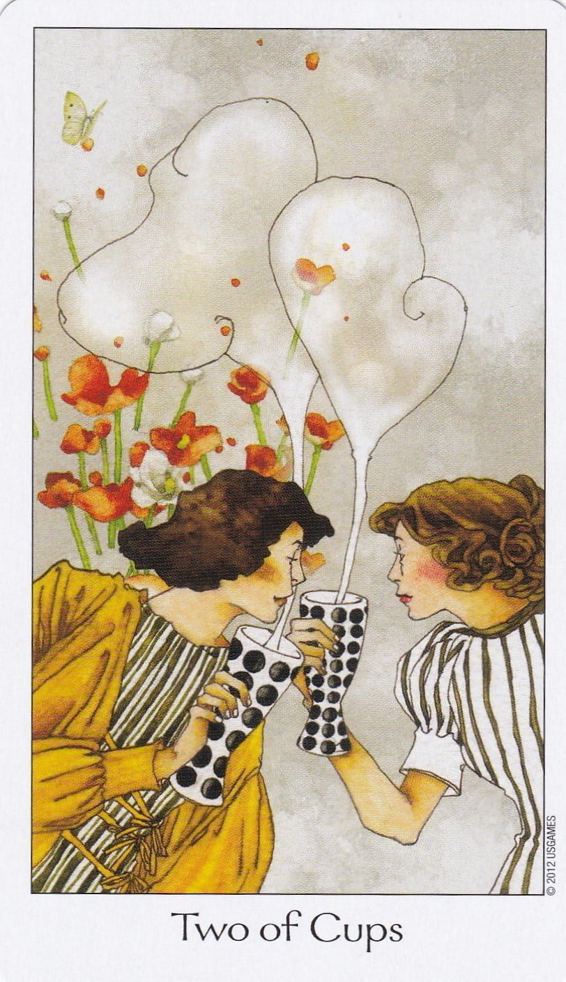 Two of Cups-夢想之路塔羅