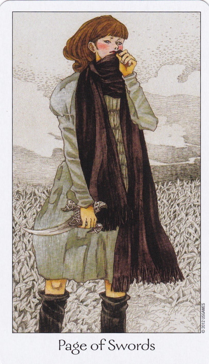 Page of Swords 夢想之路塔羅