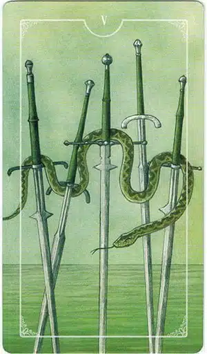 寶劍五 Five of Swords