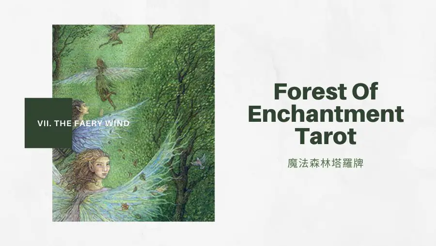 7.精靈之風 The Faery Wind-魔法森林塔羅牌Forest of Enchantment Tarot