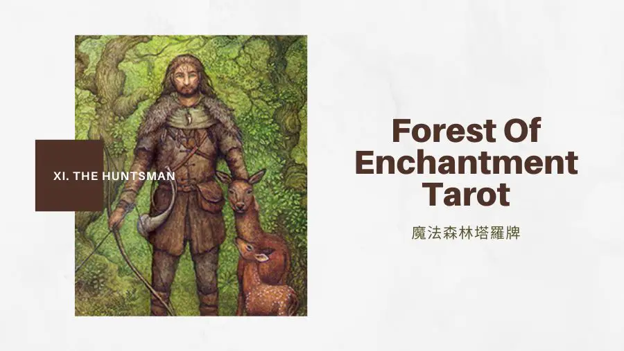 11.獵人The Huntsman -魔法森林塔羅牌Forest of Enchantment Tarot