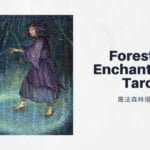 法術九 9 Of Spells-魔法森林塔羅牌Forest of Enchantment Tarot