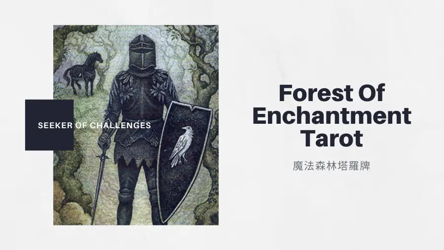 挑戰之探索者 Seeker Of Challenges-魔法森林塔羅牌Forest of Enchantment Tarot