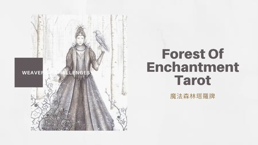 挑戰之編織者 Weaver Of Challenges-魔法森林塔羅牌Forest of Enchantment Tarot