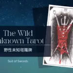 Three of Swords-荒野未知塔羅牌牌義