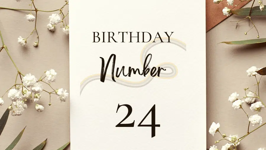 生日數字24