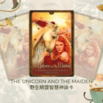 The Unicorn And The Maiden-野生精靈智慧神諭卡