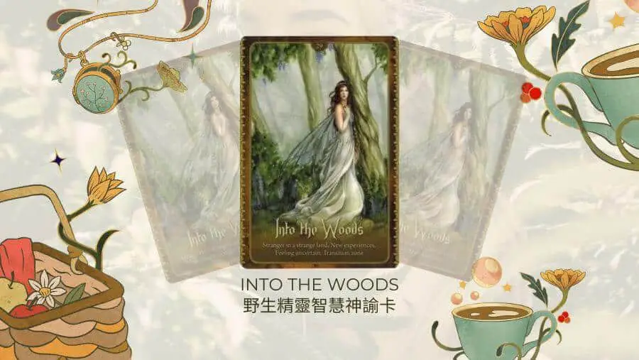 Into The Woods-野生精靈智慧神諭卡
