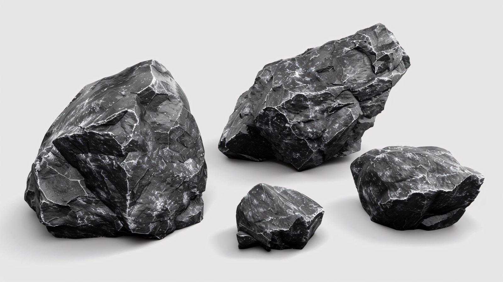 Flint 燧石原石 - 根輪接地保護水晶