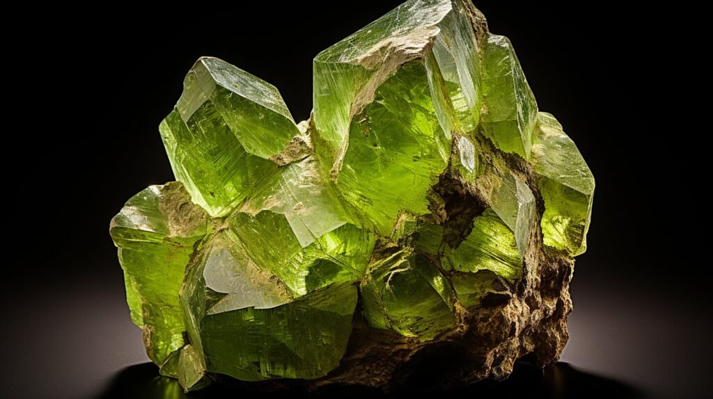 Peridot 橄欖石原石 - 心輪豐盛喜悅太陽之石