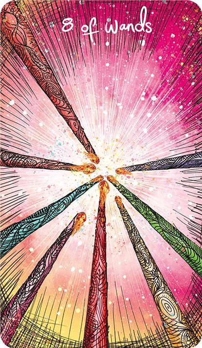 Eight of Wands