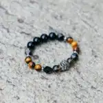 【Montagne】咬錢獸|切角。虎眼石。金曜石。茶水晶