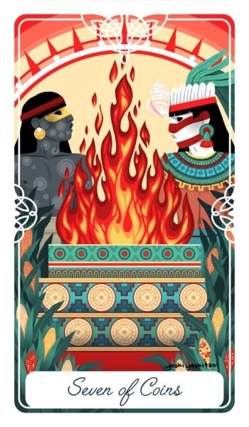 錢幣七 Seven of Pentacles