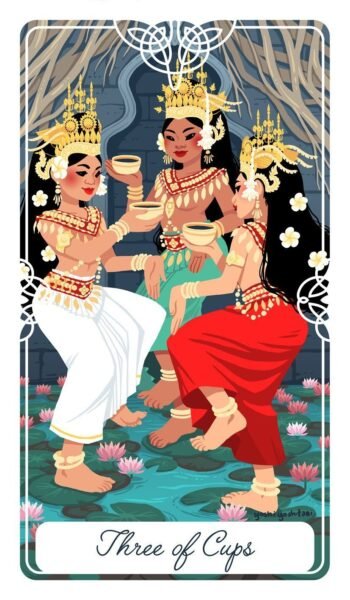 聖杯三 Three of Cups