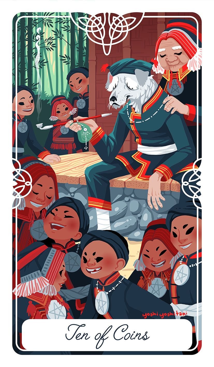 錢幣十 Ten of Pentacles