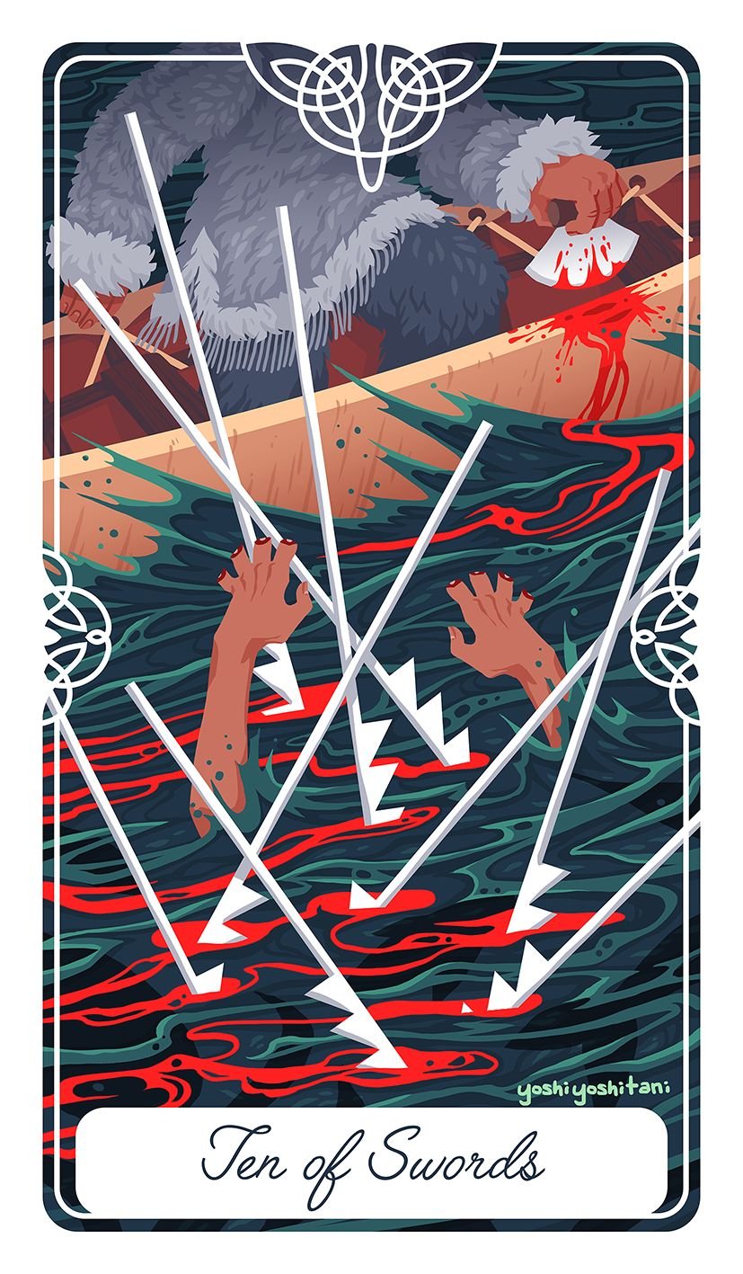 寶劍十 Ten of Swords