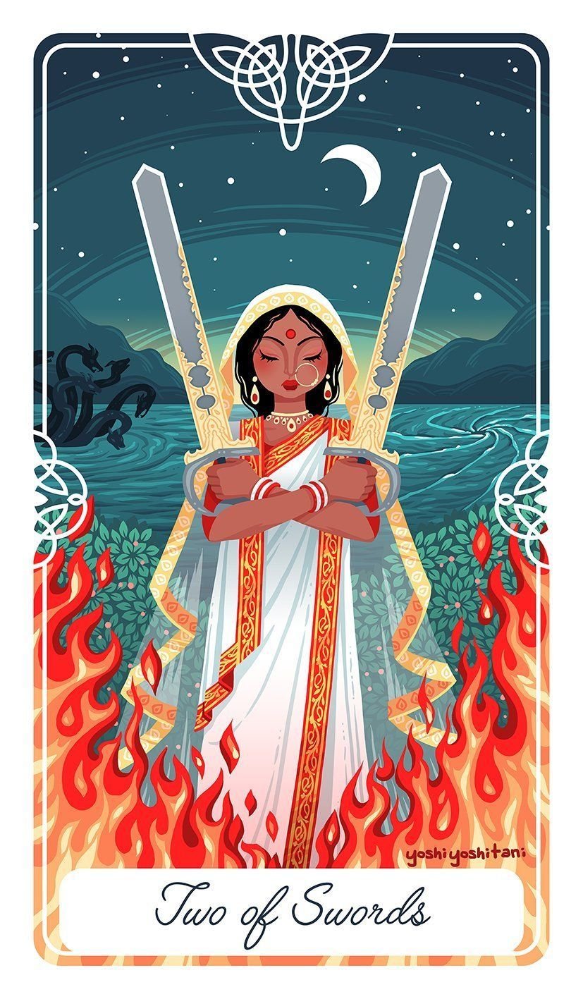 寶劍二 Two of Swords