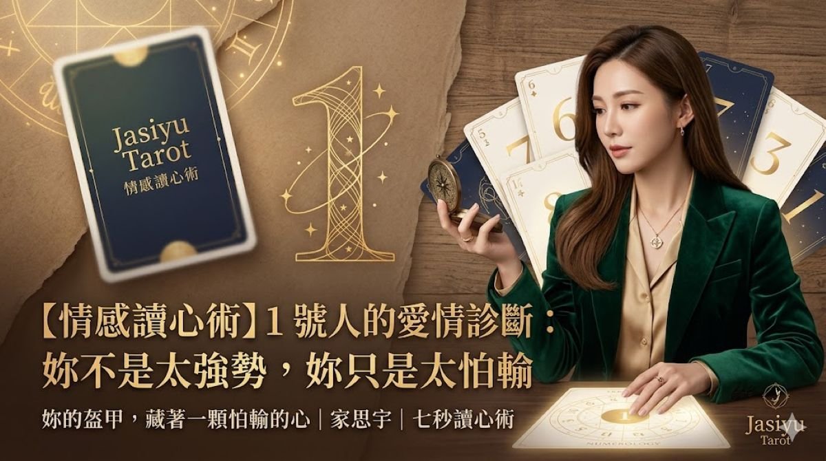 【情感讀心術】1號人的愛情診斷：妳不是太強勢，妳只是太怕輸